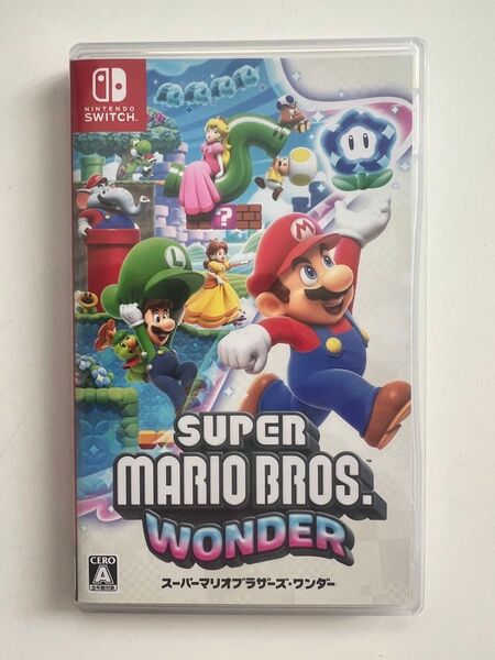 美品【Switch】 スーパーマリオブラザーズ ワンダー