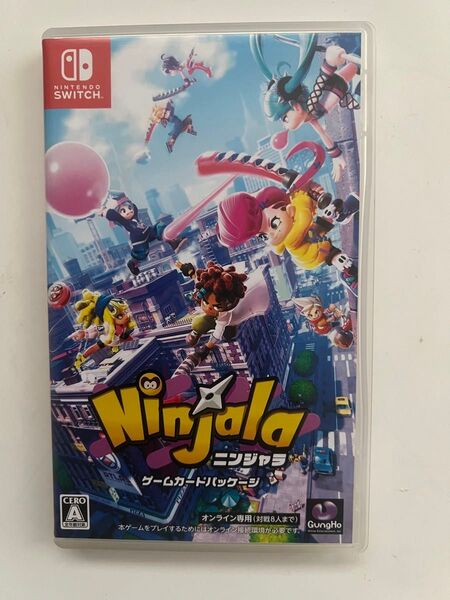 美品【Switch】 ニンジャラ ゲームカードパッケージ