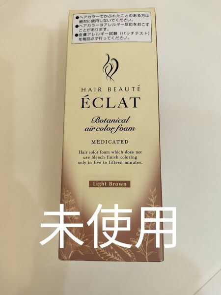 ヘアボーテ エクラ ボタニカル エアカラーフォーム EXライトブラウン 80g