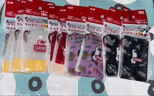 チャムス カラビナ付きマルチケース