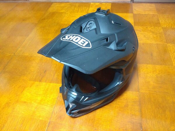SHOEI オフロードヘルメット vfx-w マットブラック Lサイズ モトクロス オフヘル
