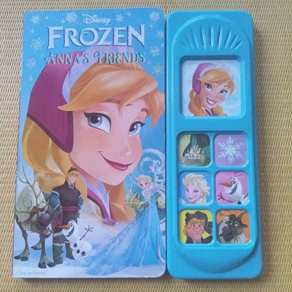 アナと雪の女王 サウンド付きブック 英語 絵本 知育