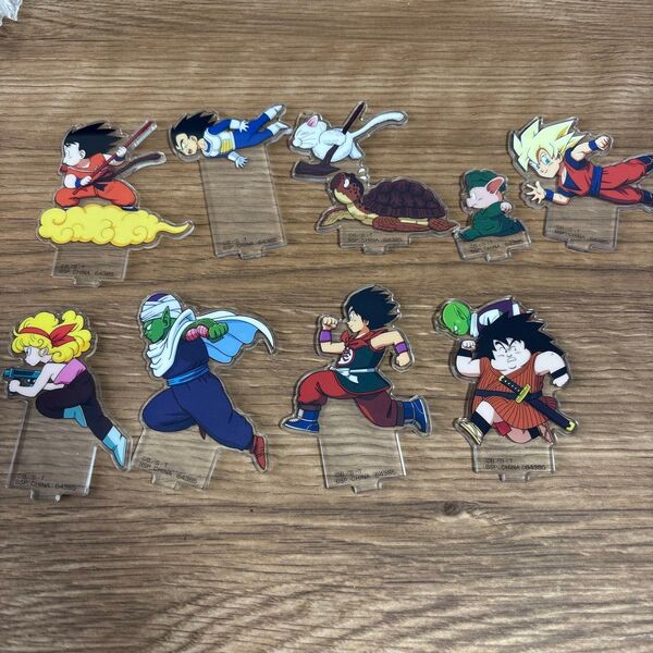 ドラゴンボール 一番くじ F賞 アクリルスタンド 9体セット
