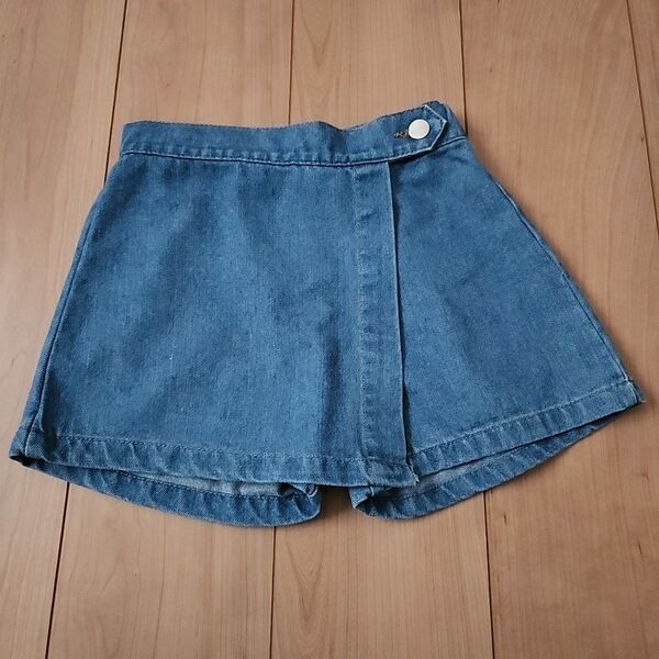 bambin デニムキュロット ショートパンツ 140㎝