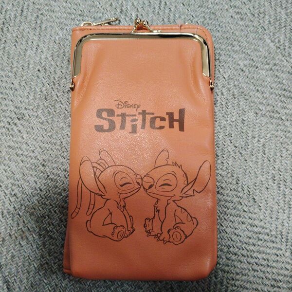 リロ&スティッチ プラチナムザッカ スマホショルダーバッグ