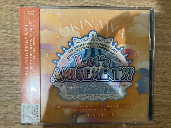 デレマス アイドルマスターシンデレラガールズ 10th tour Let's amusement 沖縄公演 会場限定CD