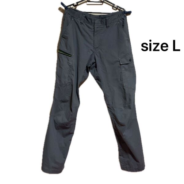 WM ストレッチ カーゴパンツ メンズ チャコール