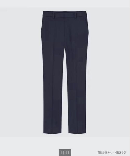 UNIQLO ユニクロ スマートアンクルパンツ ネイビー M