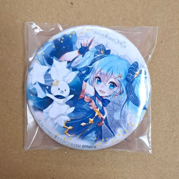 初音ミク 雪ミク 2017 缶バッジ