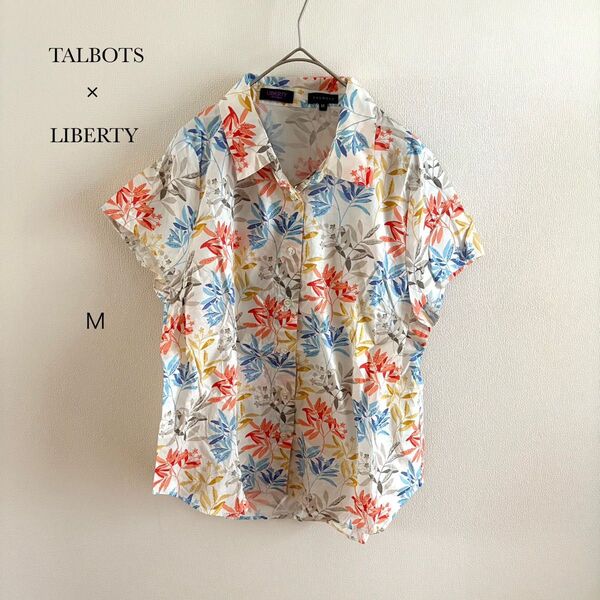 TALBOTS×LIBERTY アロハシャツ コットン M