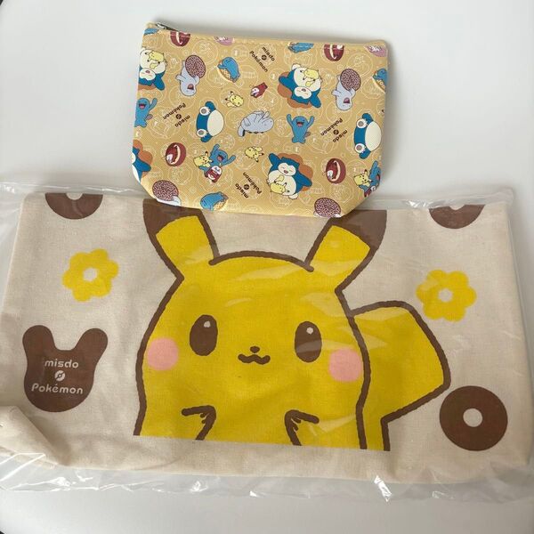 ポケモン ミスド 福袋 ミスタードーナツ ピカチュウ ポーチ トートバッグ