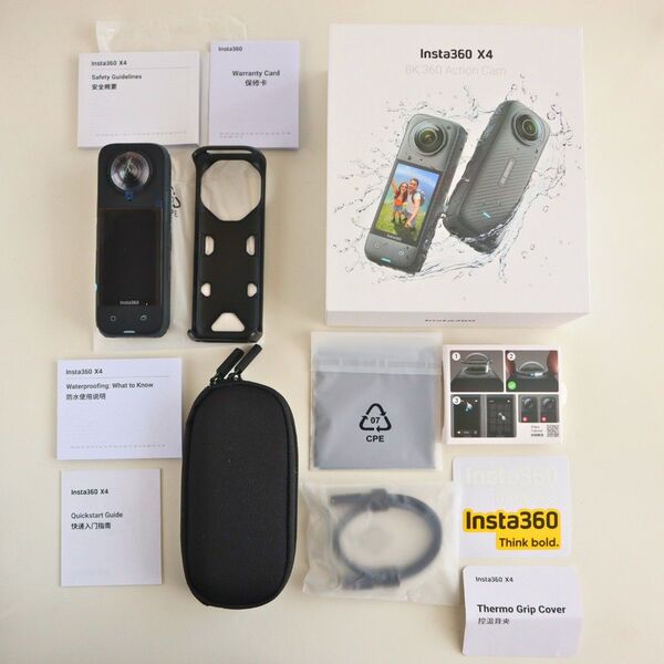Insta360 X4 8K 360度アクションカメラ 未使用