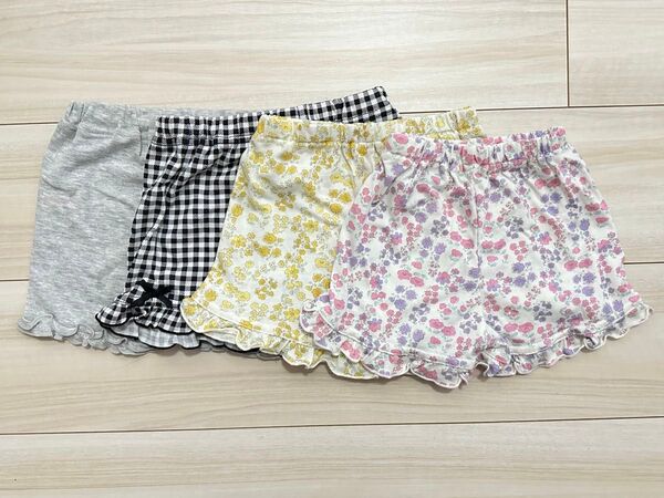 ショートパンツ4枚セット