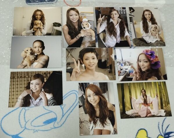安室奈美恵 2006年公式写真10枚セット一度開封/袋付き 美品