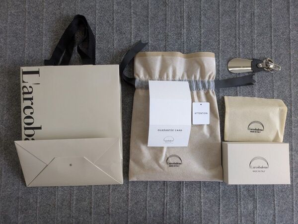 L’arcobaleno(ラルコバレーノ)シューホーン BLACK*GRAY LA112GTBLKGRY