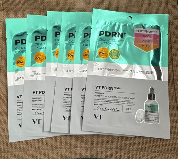 VT CICA PDRN+ シカリズム シートマスク 6枚セット