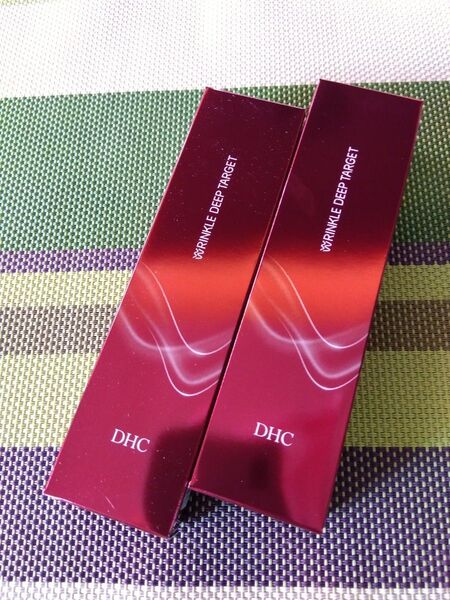 DHC リンクル ディープ ターゲット 2本 しわ改善 美白 美容液 クリーム ナイアシンアミド レチノール コラーゲン 薬用