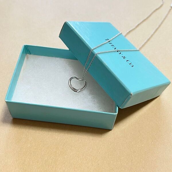 ティファニー TIFFANY & CO. オープンハートネックレス ペンダント正規品SV925シルバー925シルバー お値下げ不可