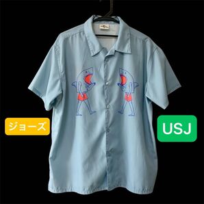 USJ ジョーズ 半袖 シャツ Sサイズ(大きめ)