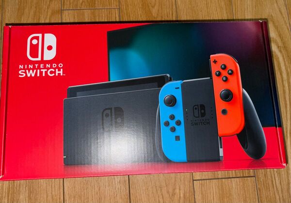 Nintendo Switch ネオンブルー ネオンレッド バッテリー強化版 メモリーカード128GBつき