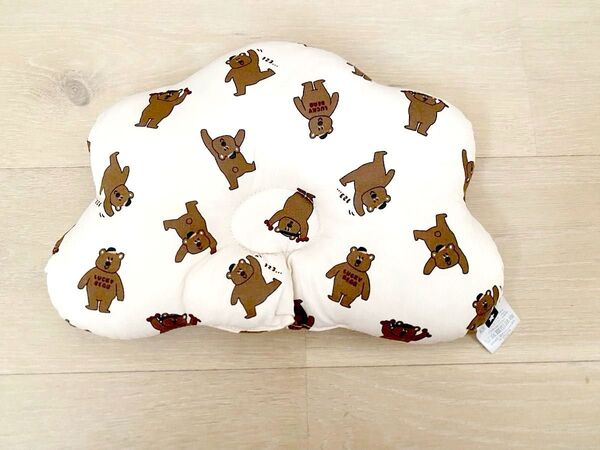 【ベビー用品】ベビー枕 まくら くま柄 21×29cm
