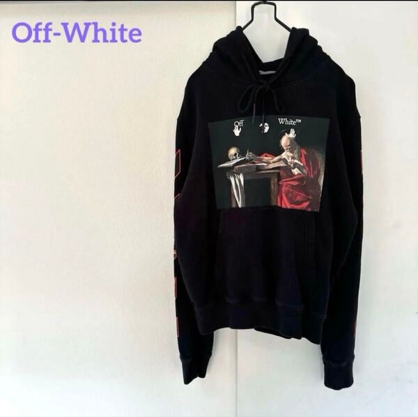 Off-White パーカー ブラック Mサイズ