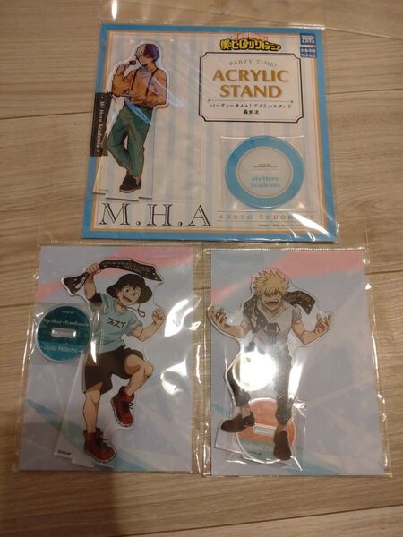 新品未開封 ヒロアカ アクリルスタンド まとめ売り 緑谷出久 爆豪勝己 轟焦凍