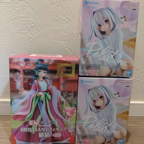 新品未開封 薬屋のひとりごと ホロライブ フィギュア まとめ売り 猫猫 かなた
