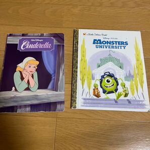 絵本 洋書 ディズニー Disney シンデレラ モンスターズインク 2冊セット