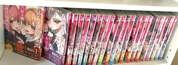 君のことが大大大大大好きな100人の彼女 1〜21(全巻初版帯付き)