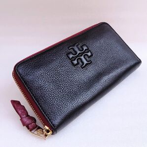 Tory Burch トリーバーチ 財布 長財布 ラウンドファスナー ブラック