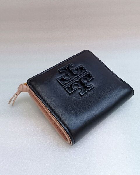 Tory Burch トリーバーチ 財布 二つ折り財布 ブラック ベージュ