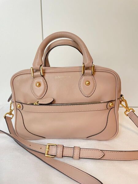 【訳あり】値下げしました!J&M DAVIDSON ENGLAND 2way バッグ