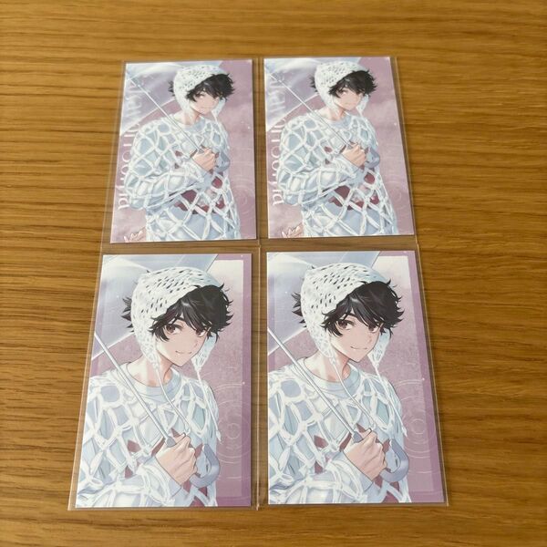 【にじさんじ】 酒寄颯馬 SUISAI RAIN ビジュアルカード