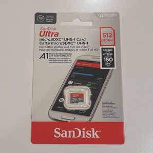 Sandisk 150M マイクロSDカード 512GB 新品 大容量