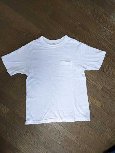 送料込 ウエアハウス WAREHOUSE Tシャツ 胸ポケット Sサイズ