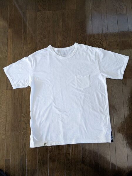 送料込 美品 桃太郎ジーンズ Tシャツ 胸ポケット XLサイズ MOMOTARO JEANS ジャパンブルー JAPAN BLUE