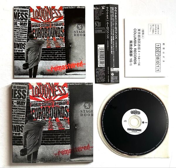 レア 初回限定スペシャルパッケージ 紙ジャケ CD LOUDNESS ラウドネス EUROBOUNDS ユーロバウンズ