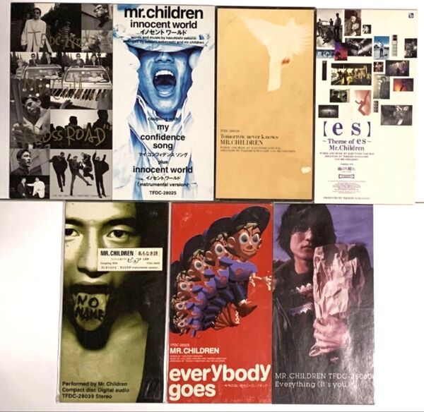 シングル CD ミスチル / クロスロード / イノセントワールド / Tomorrow never knows / 名もなき詩
