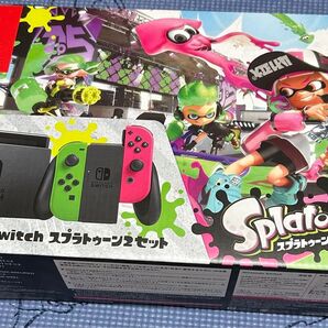 Nintendo Switch スプラトゥーン2 本体 動作品 ソフト無・SD付