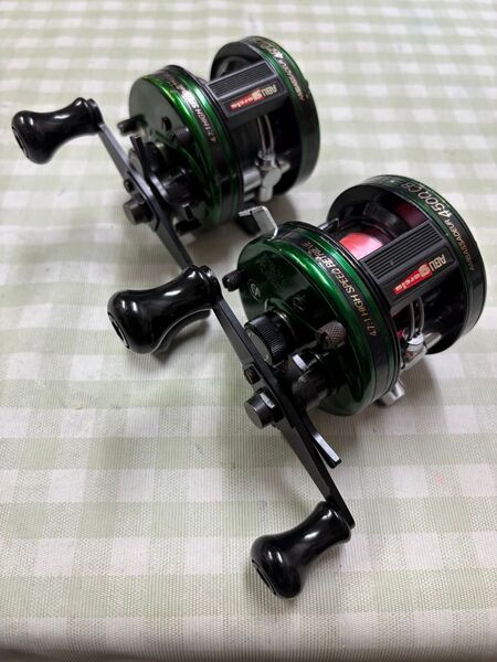 アブガルシア アンバサダー 4500CB + 4600CB グリーン 2台セット Abu Ambassadeur