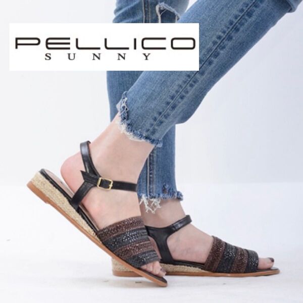 PELLICO SUNNY ペリーコ サニー アカシア フラットサンダル 37