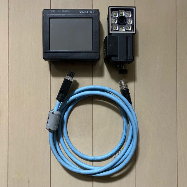 OMRON 3次元画像センサ FQ2-S10 100N F02-D タッチファインダー ケーブル セット オムロン 動作確認未
