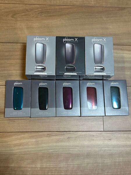 プルームX アドバンス スターターキット 3セット フロントパネル5セット