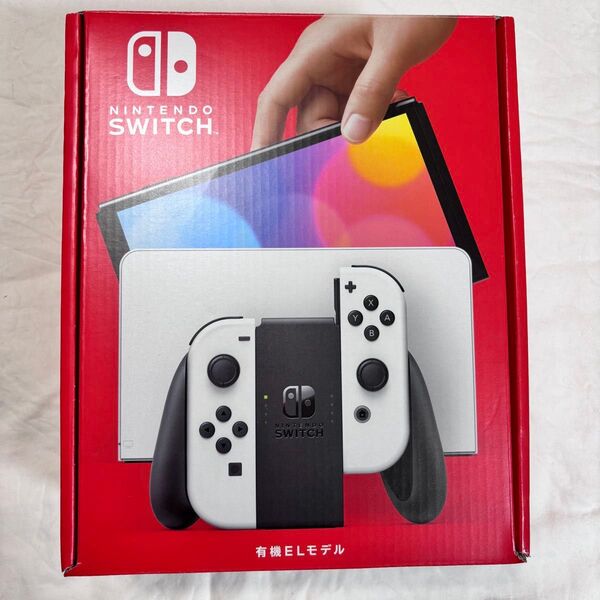 中古 Nintendo Switch 有機ELモデル ホワイト 付属品全てあり