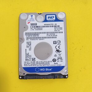 WesternDigital 2.5インチ HDD 500GB 使用時間4,159h