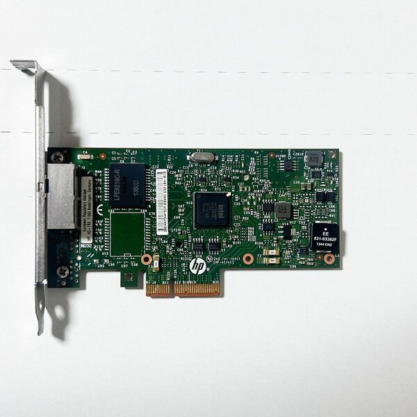 2ポート Intel NIC ギガビット LANカード HP製 フルプロファイル ネットワークカード
