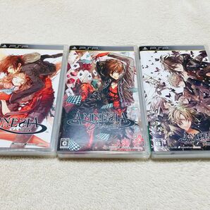 【動作確認済み】 AMNESIA PSPソフト3本まとめ売り