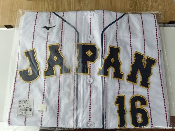 【新品未開封】レア!即日発送可!大谷 翔平 レプリカユニフォーム Oサイズ 侍ジャパン WBC 大谷翔平 ミズノ 刺繍 ホーム