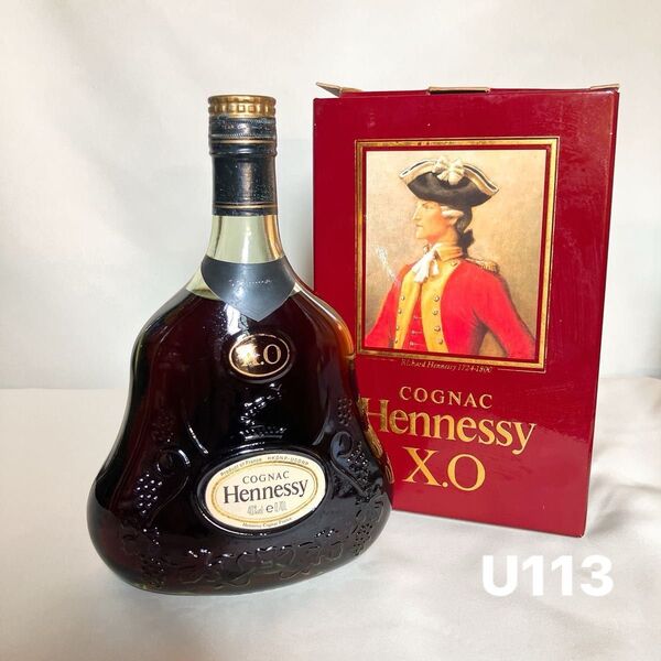 ヘネシー Hennessy XO グリーンボトル 金キャップ ブランデー コニャック cognac 40% 700ml 古酒 箱付